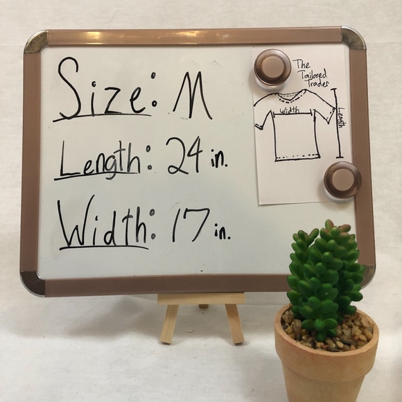 Como Stretch Long Sleeve Button Down Top sz M - Picture 6 of 6